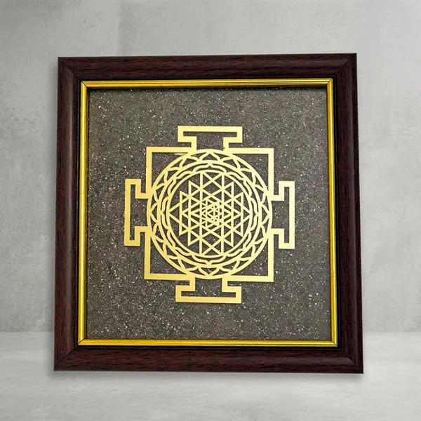 Brown_Pyrite_Dust_Golden_Word_In_Shree_Yantra_Wood_Pyrite_Dust_Wall_Hanging_For_Wall_Decor_Spiritual_Use