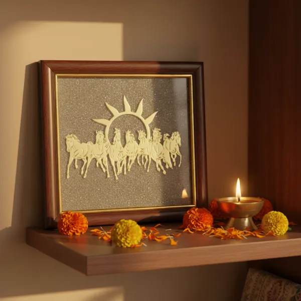 Seven_Running_Horses_Vastu_Wall_Frame_with_Pyrite_for_Wealth_&_Success