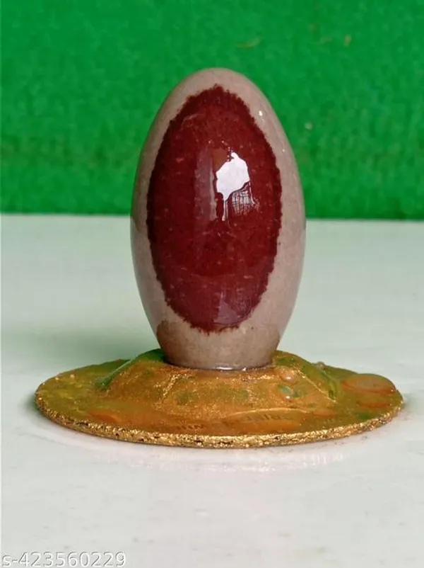 Antique_Natural_Narmada_Stone_Bana_Lingam_Narmadeshwar_2_Inch_Priyadarshan_Great_Intellect_Shivling_Size_2_Inch