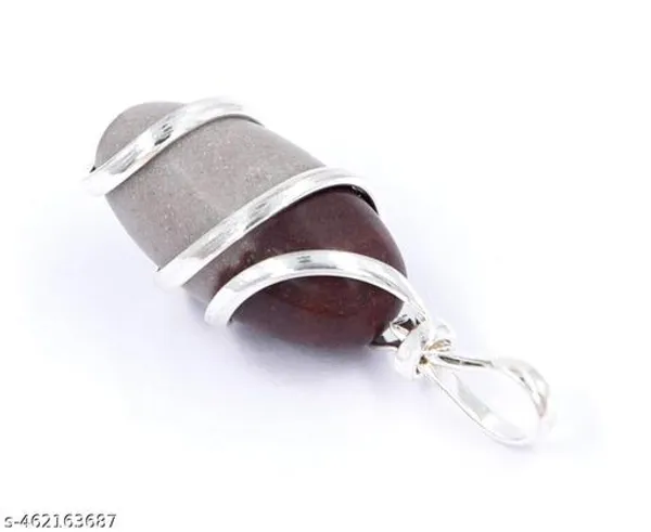 Shivam_Vastu_Kala_Energised_Narmada_Stone_Pendant_Locket_For_Mens_Womens_Childrens_Multicolour_Narmadeshwar_Shivling_Pendant_Sacred_Symbol_Of_Lord_Shiva_In_Natural_Stone