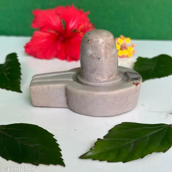 100_Natural_Origanal_Narmadeshwar_Narmada_Stone_Bana_Akhand_Shivling_Size_2_X_4