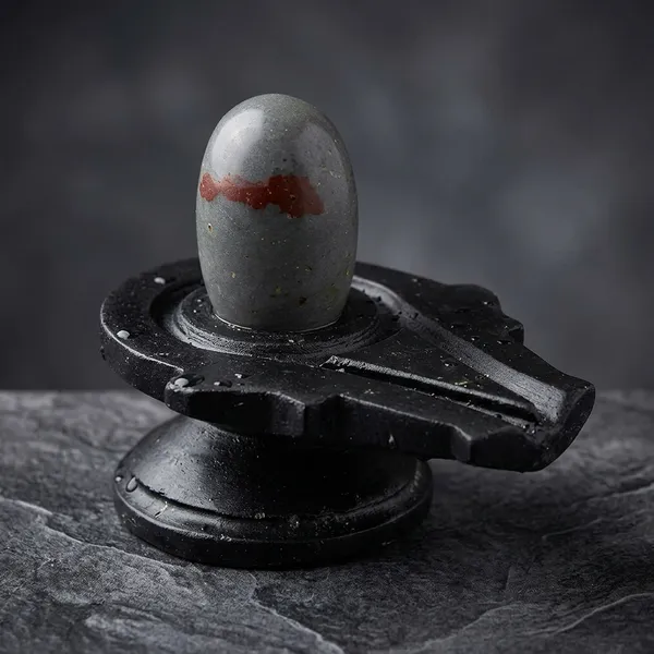 Narmadeshwar_Narmada_Black_Stone_Bani_Damru_Jaladhari_Yoni_Base_Lingam_Holder_And_Arga_For_Shivling_And_Home_Temple_Pooja_Size_1_5_4_Inch