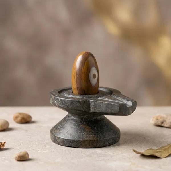 2_Inches_Narmadeshwar_Shivling_With_Narmada_Stone_Jaladhari