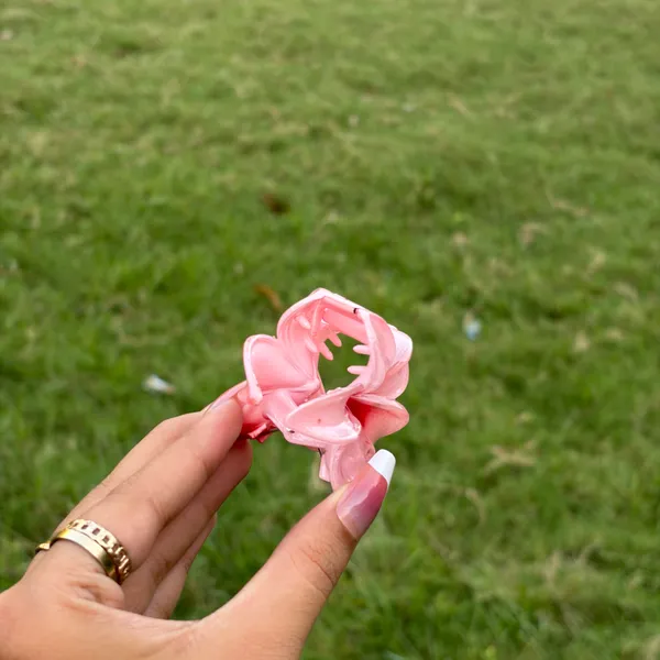 Red_Abs_Plastic_Flower_Korean_Claw_Clip_For_Women_(Pack_Of_6)