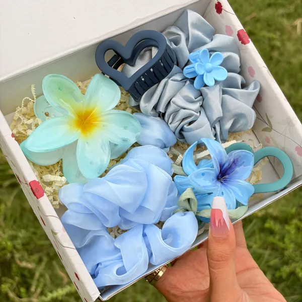 Blue_Abs_Plastic_Satin_Hair_Accessories_Hamper_For_Women_(Pack_of_7)