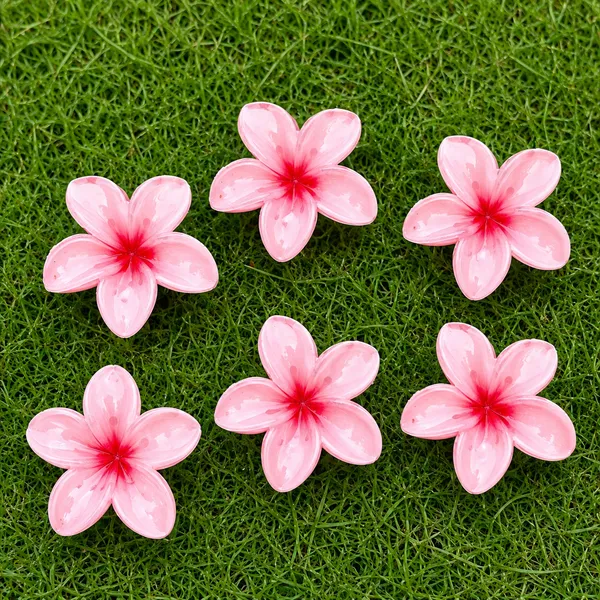 Red_Abs_Plastic_Flower_Korean_Claw_Clip_For_Women_(Pack_Of_6)