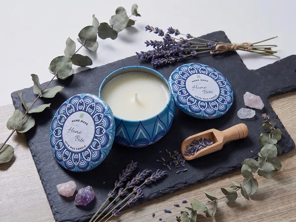 Blue_Soya_Wax_Mandala_Tin_Decorative_Candle_Pack_Of_2