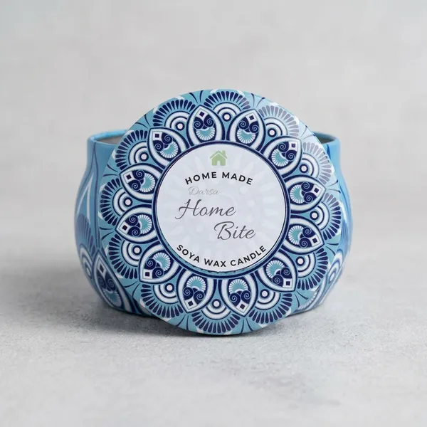 Blue_Soya_Wax_Mandala_Tin_Decorative_Candle_Pack_Of_2
