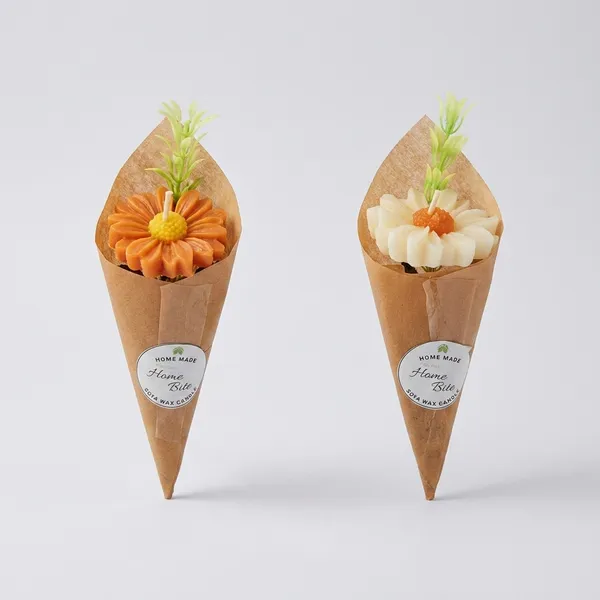 Multicolor_Soya_Wax_Floral_Bouquet_Shaped_Candle_Pack_Of_4