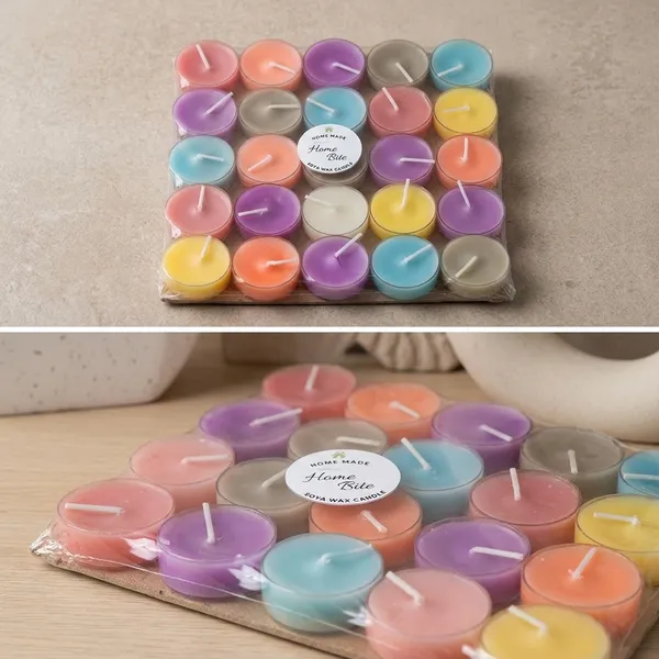 Multicolor_Soya_Wax_Polycarbonate_Cup_Tea_Light_Candle_Pack_Of_25