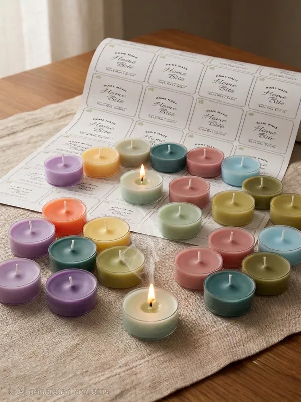 Multicolor_Soya_Wax_Polycarbonate_Cup_Tea_Light_Candle_Pack_Of_25