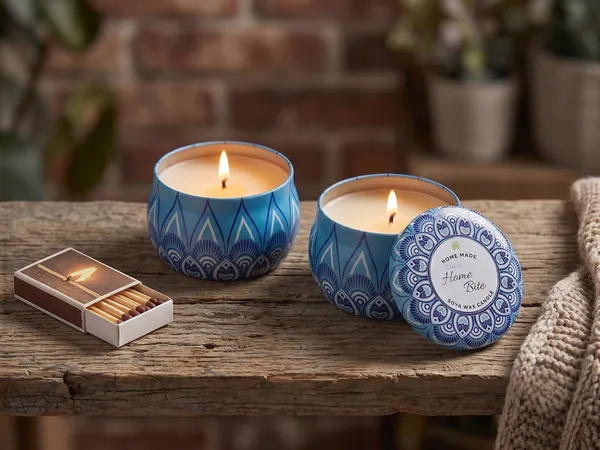 Blue_Soya_Wax_Mandala_Tin_Decorative_Candle_Pack_Of_2