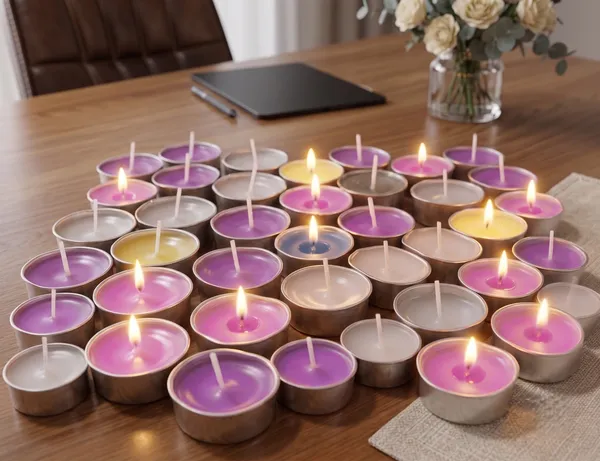 Multicolor_Soya_Wax__Tea_Light_Candle_Pack_Of_50