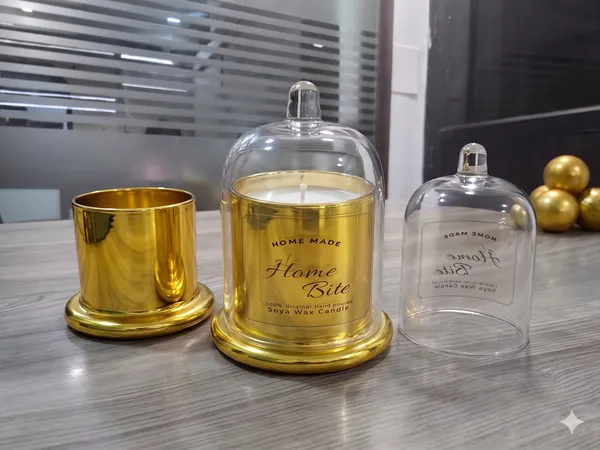 Golden_Soya_Wax_Gold_Glass_Cloche_Bell_Jar_Decorative_Lavender_Candle