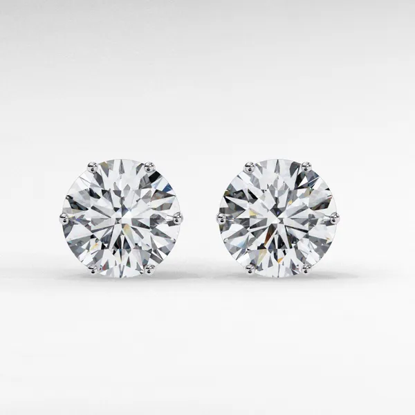 Silver_925_Classic_Round_Solitaire_Moissanite_Earrings_For_Women