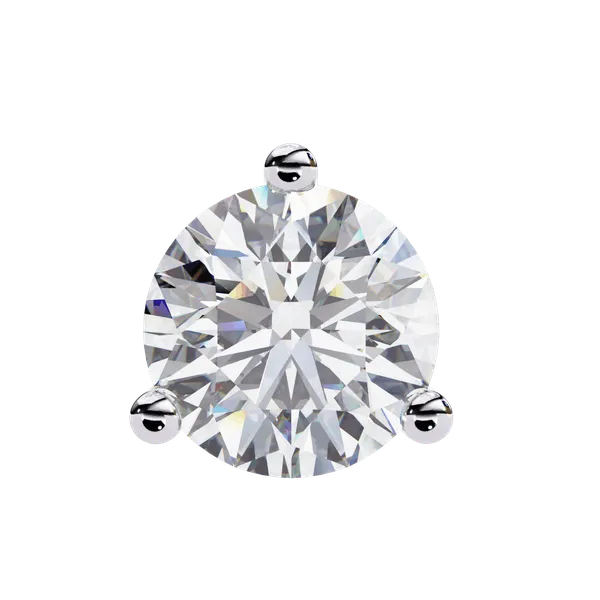 Silver_925_Minimal_Round_Solitaire_Moissanite_Earrings_For_Women