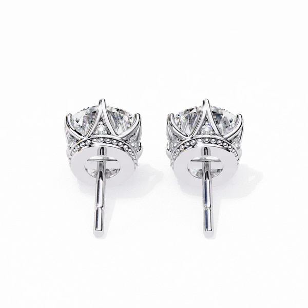 Silver_925_Round_Halo_Solitaire_Moissanite_Earrings_For_Women