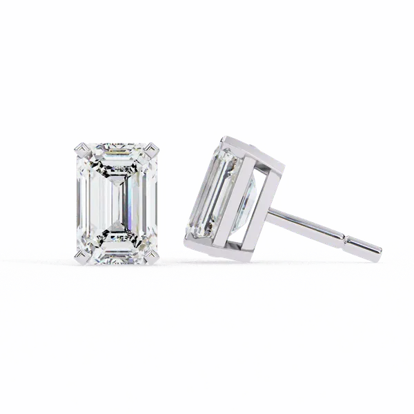 Silver_925_Emerald_Cut_Solitaire_Moissanite_Earrings_For_Women