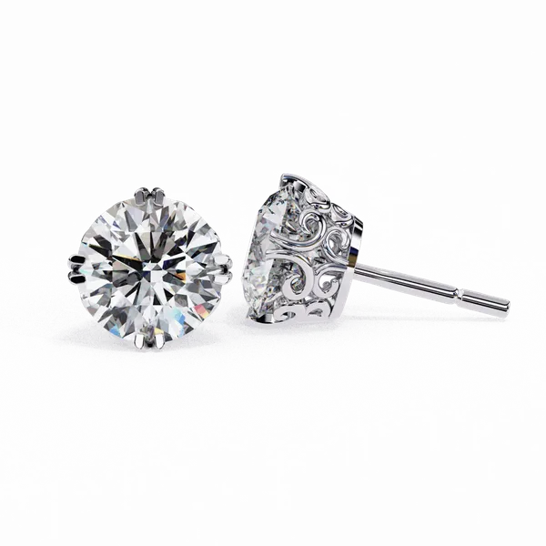 Silver_925_Sterling_Radiant_Round_Solitaire_Moissanite_Earrings_For_Women