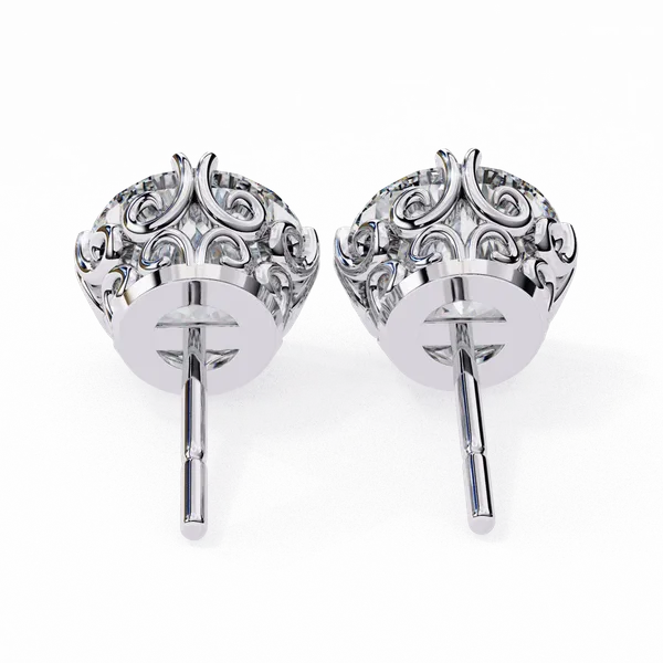 Silver_925_Sterling_Radiant_Round_Solitaire_Moissanite_Earrings_For_Women