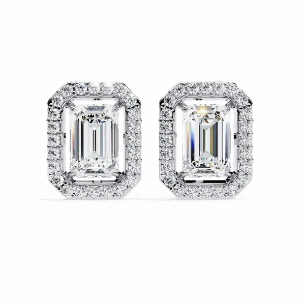 Silver_925_Sterling_Emerald_Round_Stud_Moissanite_Earrings_For_Women