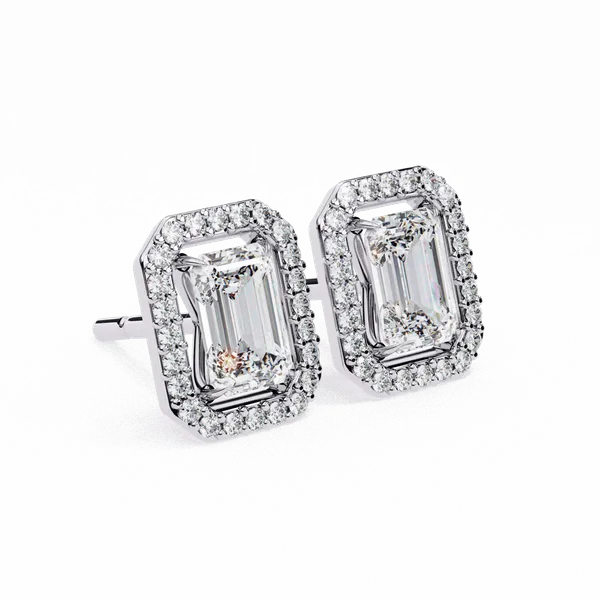 Silver_925_Sterling_Emerald_Round_Stud_Moissanite_Earrings_For_Women