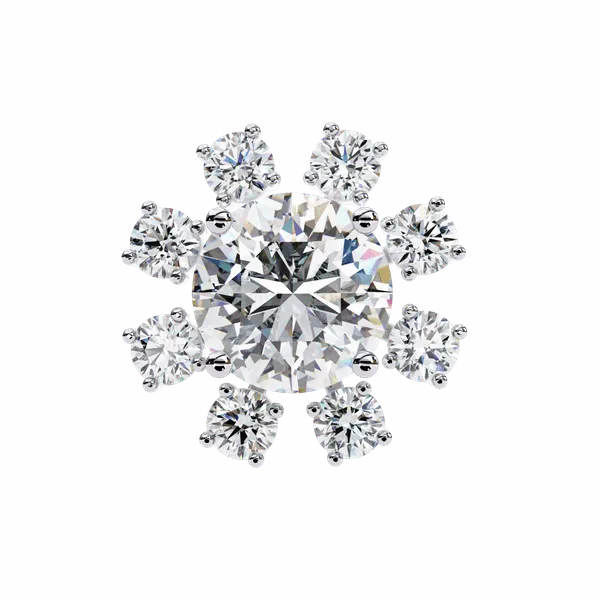 Silver_925_Sterling_Round_Duo_Stud_Moissanite_Earrings_For_Women