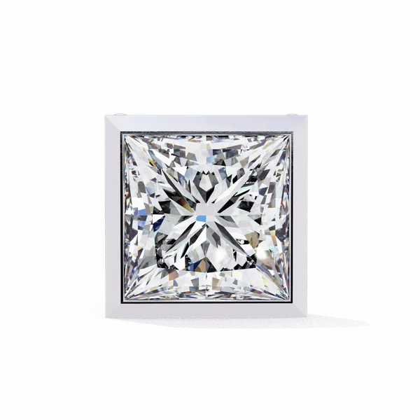Silver_925_Princess_Cut_Solitaire_Moissanite_Earrings_For_Women