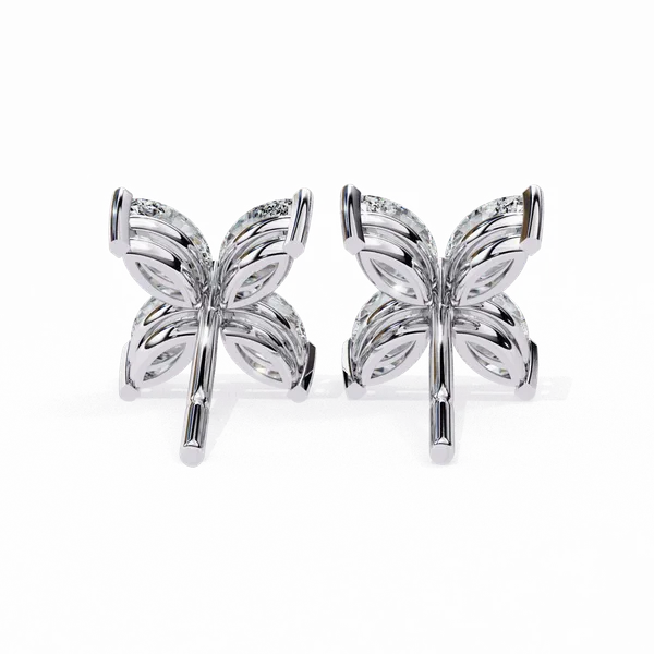 Silver_925_Sterling_Marquise_Cluster_Stud_Moissanite_Earrings_For_Women
