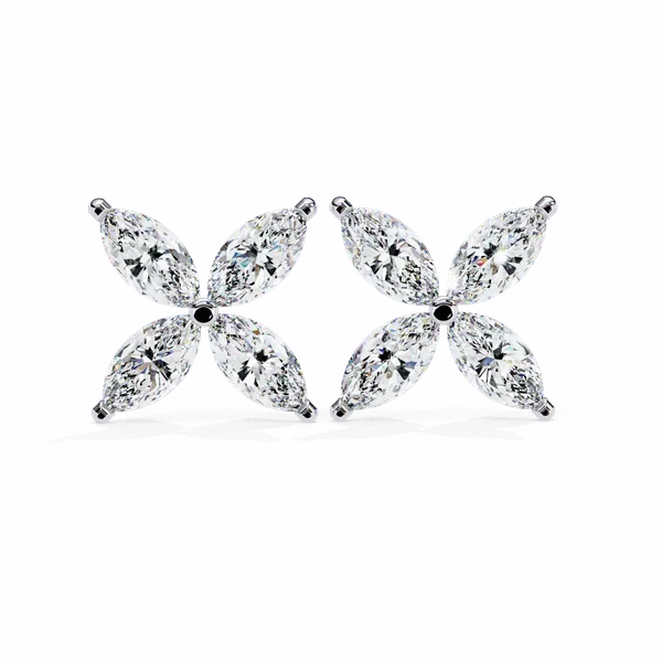 Silver_925_Sterling_Marquise_Cluster_Stud_Moissanite_Earrings_For_Women