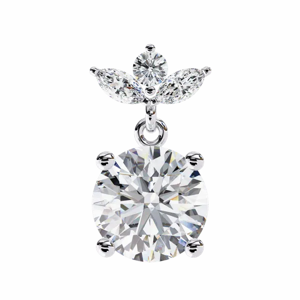Silver_925_Sterling_Marquise_Round_Dangle_Moissanite_Earrings_For_Women