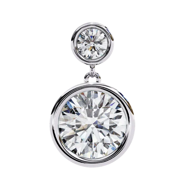 Silver_925_Twin_Round_Drop_Moissanite_Earrings_For_Women