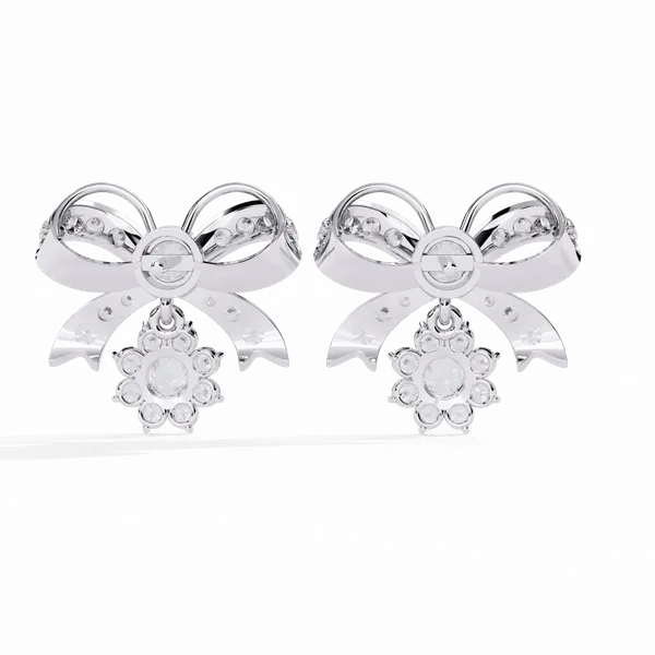Silver_925_Floral_Round_Dangle_Moissanite_Earrings_For_Women