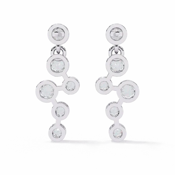 Silver_925_Sterling_Cascade_Round_Dangle_Moissanite_Earrings_For_Women