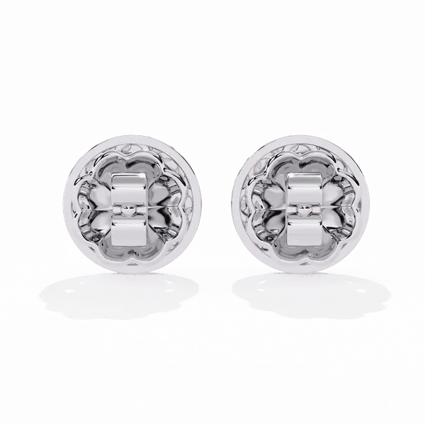 Silver_925_Marquise_Round_Hoop_Stud_Moissanite_Earrings_For_Women
