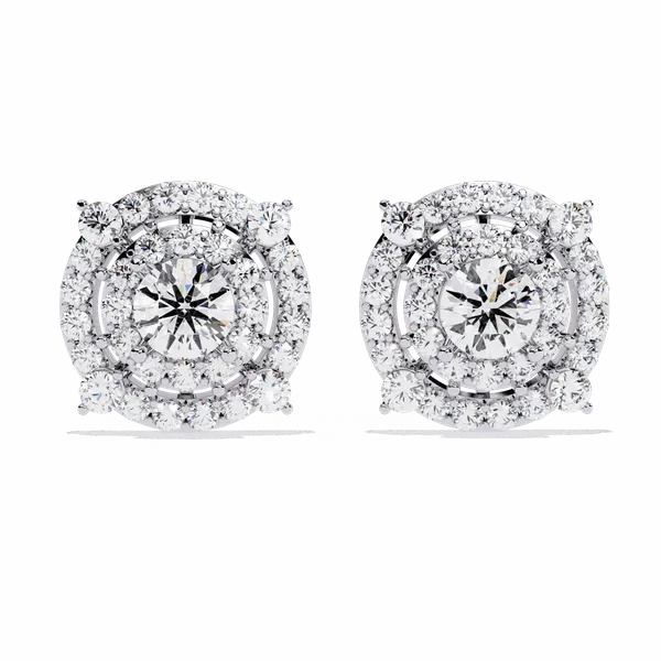 Silver_925_Round_Hoop_Stud_Moissanite_Earrings_For_Women