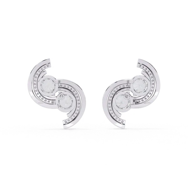 Silver_925_Sterling_Modern_Duo_Round_Moissanite_Stud_Earrings_For_Women