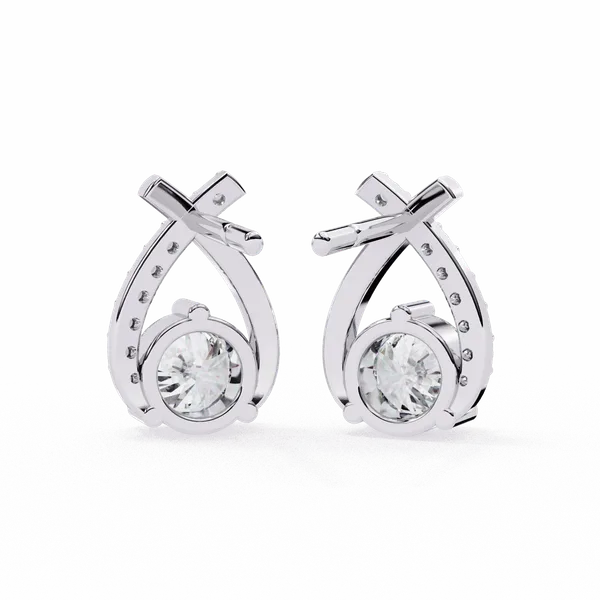 Silver_925_Sterling_Round_Cluster_Stud_Moissanite_Earrings_For_Women