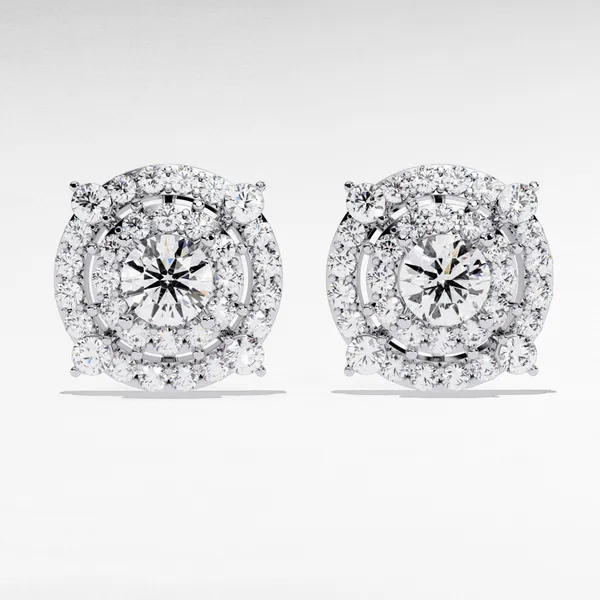 Silver_925_Round_Hoop_Stud_Moissanite_Earrings_For_Women