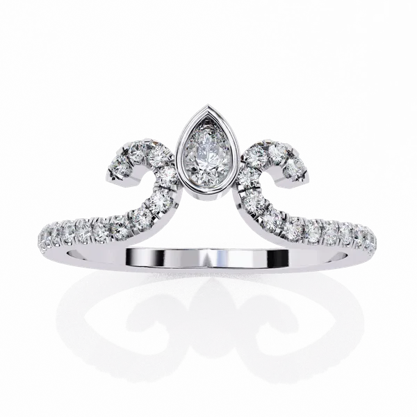 Silver_925_Sterling_Pear_Round-Cut_Moissanite_Wedding_Band_For_Women