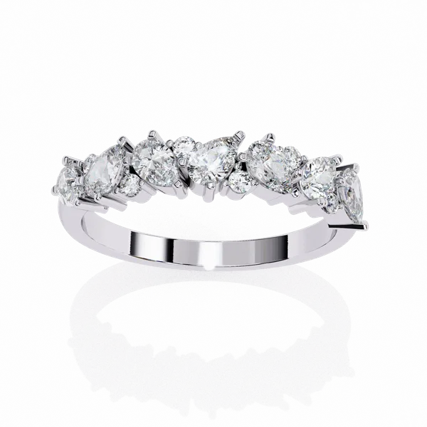 Silver_925_Sterling_Pear_Round_Cut_Royale_Moissanite_Band_For_Women