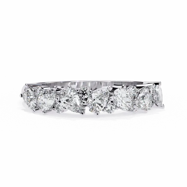 Silver_925_Sterling_Pear_Round_Cut_Royale_Moissanite_Band_For_Women