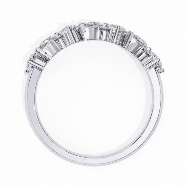 Silver_925_Sterling_Pear_Round_Cut_Royale_Moissanite_Band_For_Women