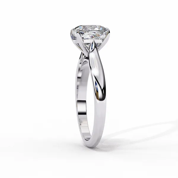 Silver_925_Sterling_Cushion_Cut_Classic_Solitaire_Moissanite_Ring_For_Women