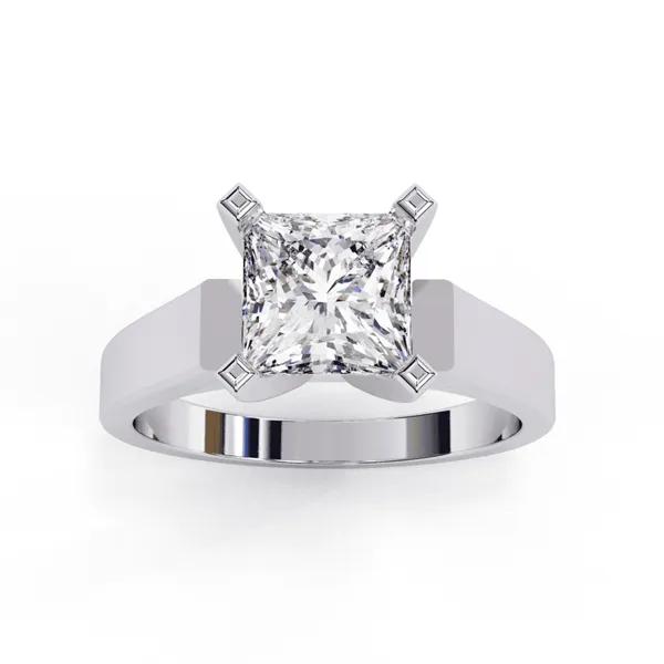 Silver_925_Sterling_Classic_Princess_Cut_Moissanite_Solitaire_Band_For_Women