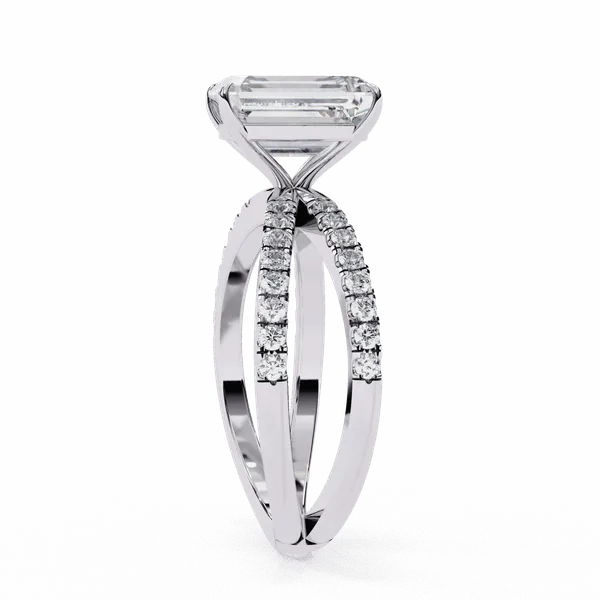 Silver_925_Sterling_Endless_Promise_Radiant_Cut_Moissanite_Ring_For_Women