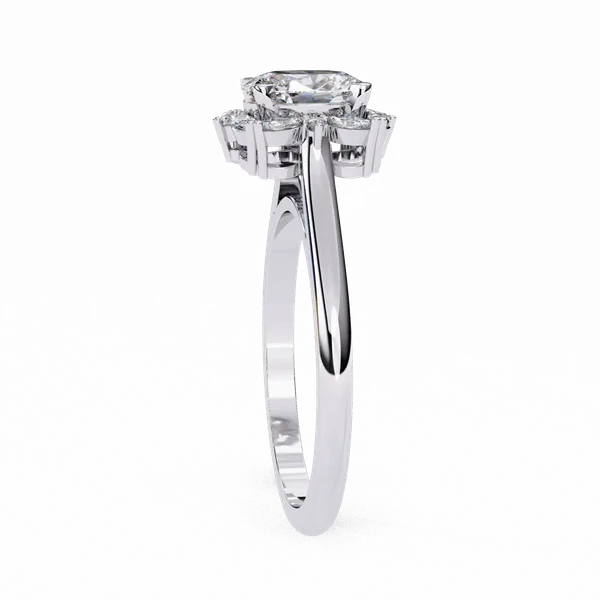 Silver_925_Sterling_Oval_Cut_Classic_Accent_Moissanite_Band_For_Women