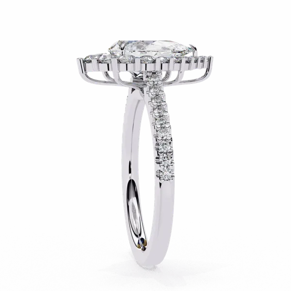 Silver_925_Sterling_Pear_Cut_Accent_Moissanite_Everyday_Ring_For_Women