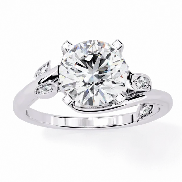 Silver_925_Sterling_Signature_Round_Cut_Moissanite_Ring_For_Women