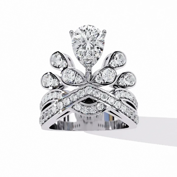 Silver_925_Sterling_Pear_Cut_Moissanite_Cocktail_Ring_For_Women